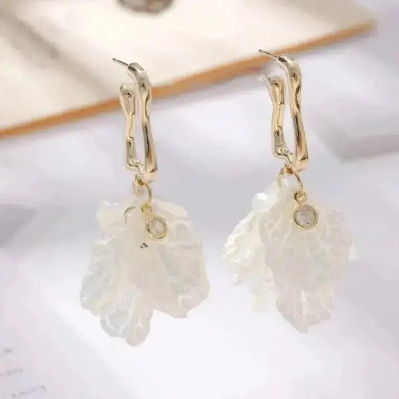 2023 New Delicate Versatile Bowknot Drop Earrings Fashion Long Tassels Sweet Pearl Women Earrings Jewelry Girl's