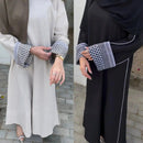 2024 Latest Panestine Kefiyyeh Printed Abaya Ramadan Eid Closed Abaya Dubai Women Muslim Dress Modest Islamic Clothing Robes - haalish