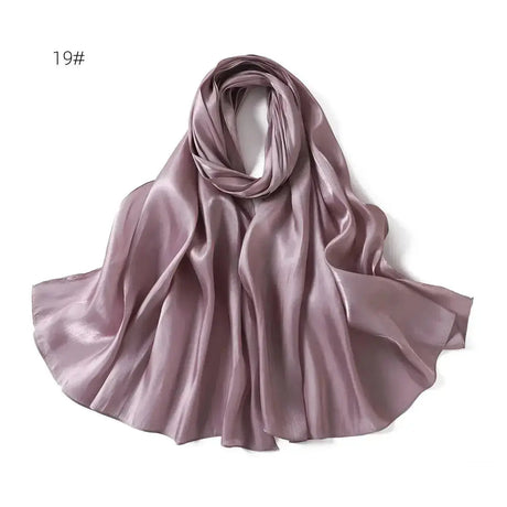 2024 New Design Bonnet Satin Glitter Hijabs Scarf Polyester Head Wrap Turban Femme Musulman De Luxe