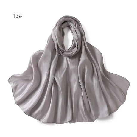 2024 New Design Bonnet Satin Glitter Hijabs Scarf Polyester Head Wrap Turban Femme Musulman De Luxe