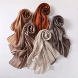 2024 New Design Bonnet Satin Glitter Hijabs Scarf Polyester Head Wrap Turban Femme Musulman De Luxe