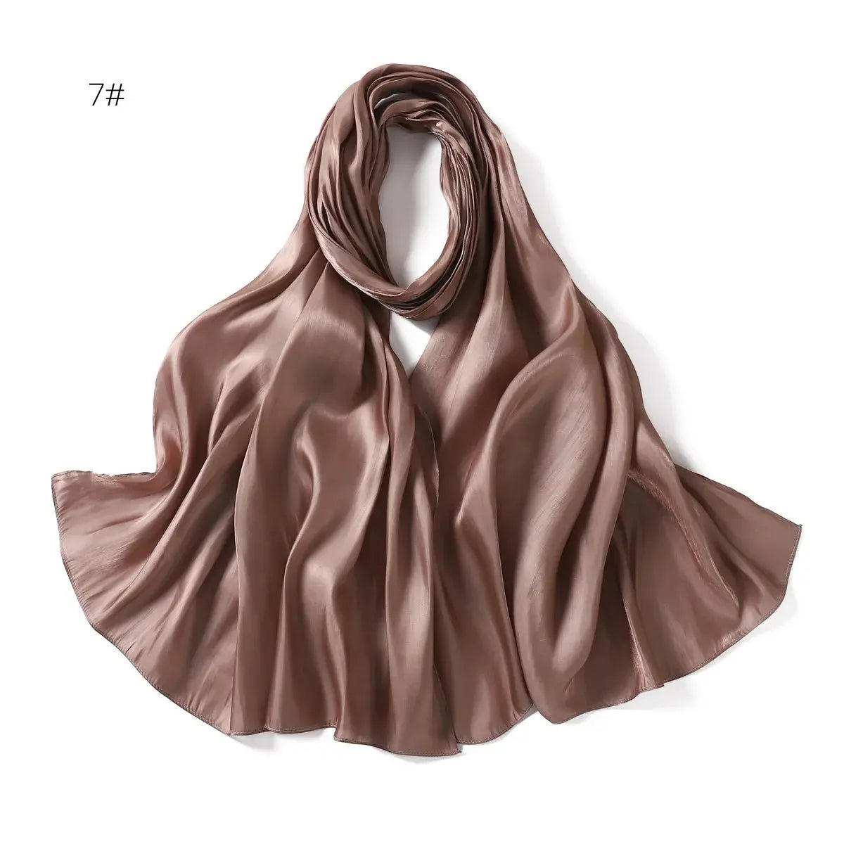 2024 New Design Bonnet Satin Glitter Hijabs Scarf Polyester Head Wrap Turban Femme Musulman De Luxe - haalish