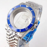 20ATM Dive Case 40mm Fit NH35 NH36 NH34 GMT ETA 2824 PT5000 MIYOTA Watch Case Jubilee Bracelet Sapphire Glass Slide Buckle - haalish