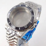 20ATM Dive Case 40mm Fit NH35 NH36 NH34 GMT ETA 2824 PT5000 MIYOTA Watch Case Jubilee Bracelet Sapphire Glass Slide Buckle