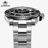 ADDIESDIVE Fashion Watch Stainless Steel Diver Watch 200M C3 Super Luminous Sport Luxury Watch reloj hombre Quartz Men Watch