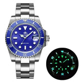 ADDIESDIVE Fashion Watch Stainless Steel Diver Watch 200M C3 Super Luminous Sport Luxury Watch reloj hombre Quartz Men Watch