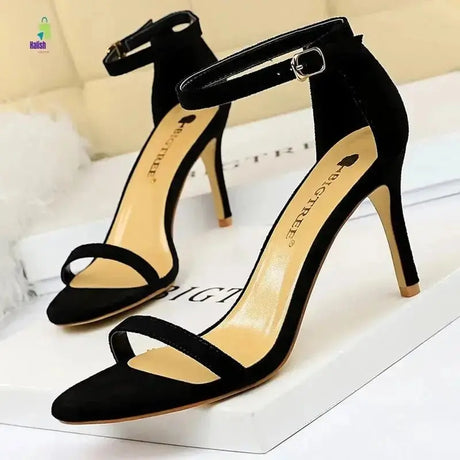 BIGTREE Summer Women's High Heel Sandals stylish high heels