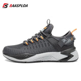 Baasploa Men Running Shoes 2024 Casual Lightweight Breathable Mesh Lace-Up Sneakers Male Outdoor Non-Slip Sports Tennis Shoes