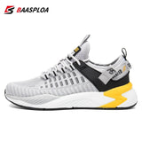 Baasploa Men Running Shoes 2024 Casual Lightweight Breathable Mesh Lace-Up Sneakers Male Outdoor Non-Slip Sports Tennis Shoes