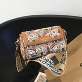 Casual crossbody bag, bear pattern, stylish and playful