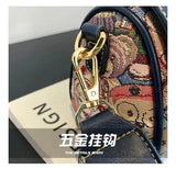 Casual crossbody bag, bear pattern, stylish and playful