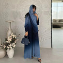 Eid Muslim Abaya Women Cardigan Jalabiya Morocco Party Dresses Dubai Sparkling Abayas Kaftan Vestidos Arab Long Robe 2024 - haalish