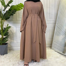 Elegant Muslim Fashion Abaya Dresses - haalish