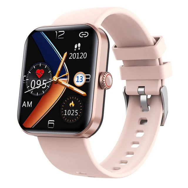 F57L sports bracelet heart rate blood pressure monitoring body temperature information push sleep measurement step counting smart watch halish Collection
