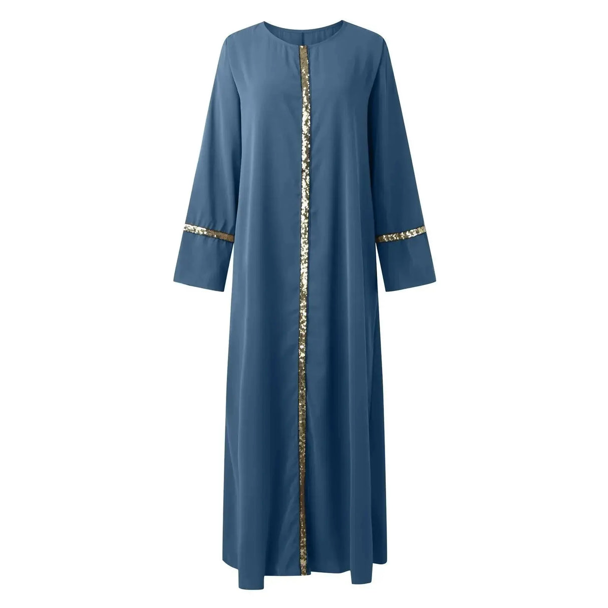 Fashion Saudi Arabia Dubai Abaya Women Dresses Casual Sequin Sundress Outfit Muslim Dress Robe Elegante Femme Islamic Clothing