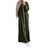 Fashion Saudi Arabia Dubai Abaya Women Dresses Casual Sequin Sundress Outfit Muslim Dress Robe Elegante Femme Islamic Clothing