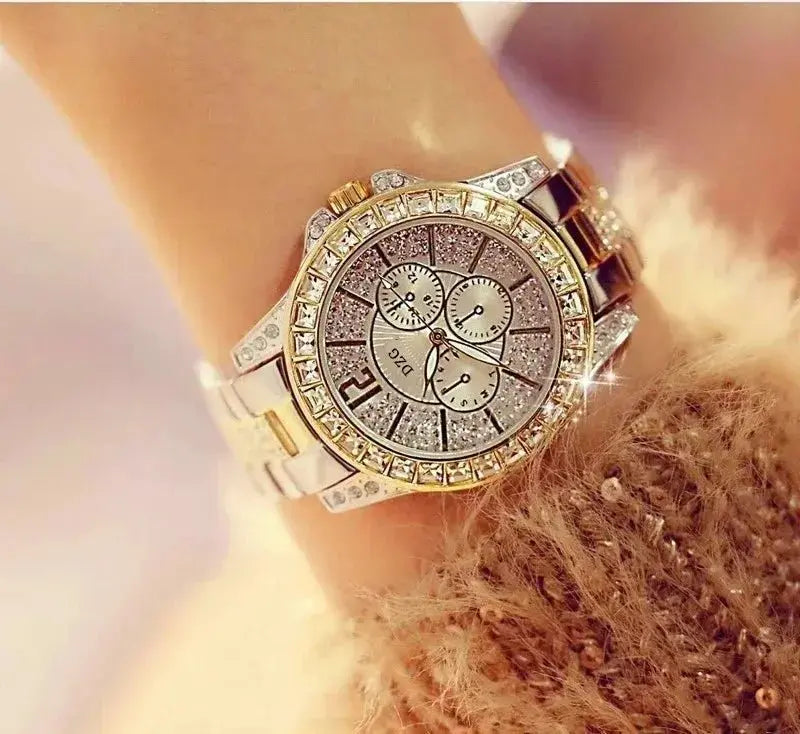 Fashion Women Watch with Diamond Watch Ladies Top Luxury Brand Ladies Casual Women's Bracelet Crystal Watches Relogio Feminino