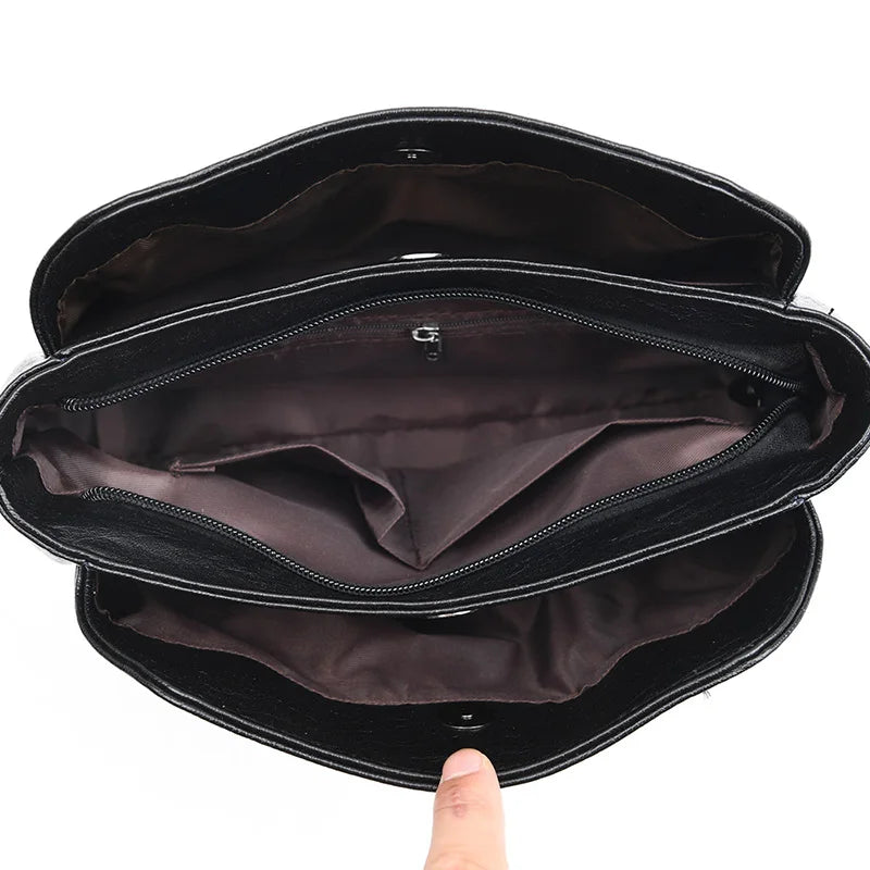 2024 NEW Luxury Messenger Bags For Women Handbag Designer Female Soft Leather Crossbody Shoulder Bag Ladies Hand Bag Sac A Main