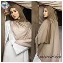 High Quality Viscose Hijab Scarf - haalish