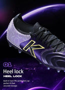 KELME MG Soccer Shoes Professional Sports Competition Kangaroo Leather Football Shoes 1.5 Holy Grail Collection Slip Resist - haalish