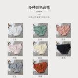 3PCS/Lot Sexy Briefs Women Middle Waist Cotton Underwear Bowtie Panties Breathable Lace Intimates Antibacterial Crotch Lingere - haalish