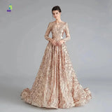 Luxury Muslim Wedding Evening Dress 2023