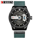 Luxury Watch Brand CURREN Men Military Sports Watches Men's Quartz Date Clock Man Casual Leather Wrist Watch Relogio Masculino - haalish