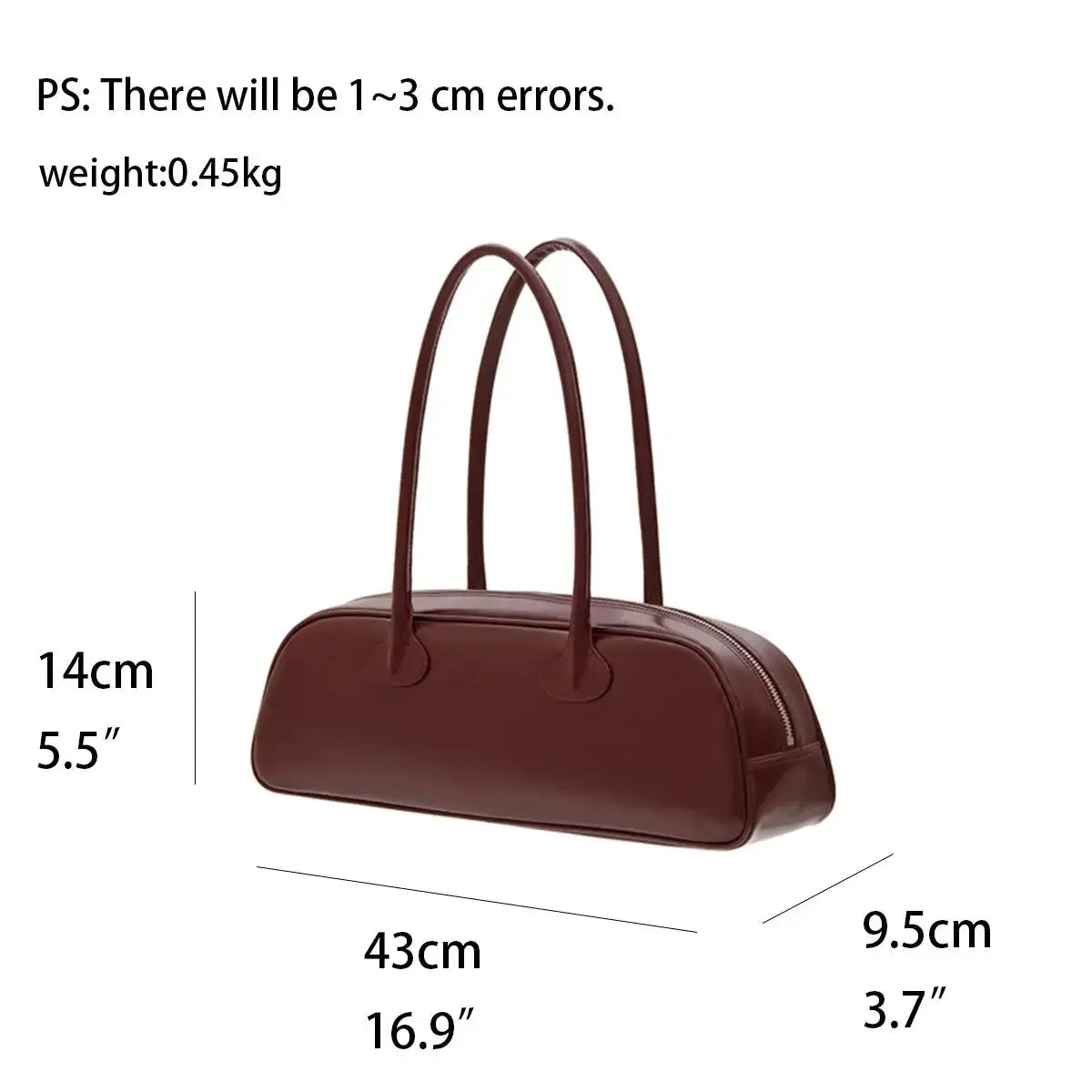 MABULA Brand Simple Genuine Leather Red Underarm Shoulder Bag Korean Women's Satchel Handbag Luxury Exquisite Phone Purse - haalish