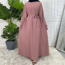 Modest Abaya Ramadan Musulman De Mode Maxi Robe Turkey Kaftan Islamic Clothing Muslim For Women Hijab Dress Caftan Vestidos - haalish