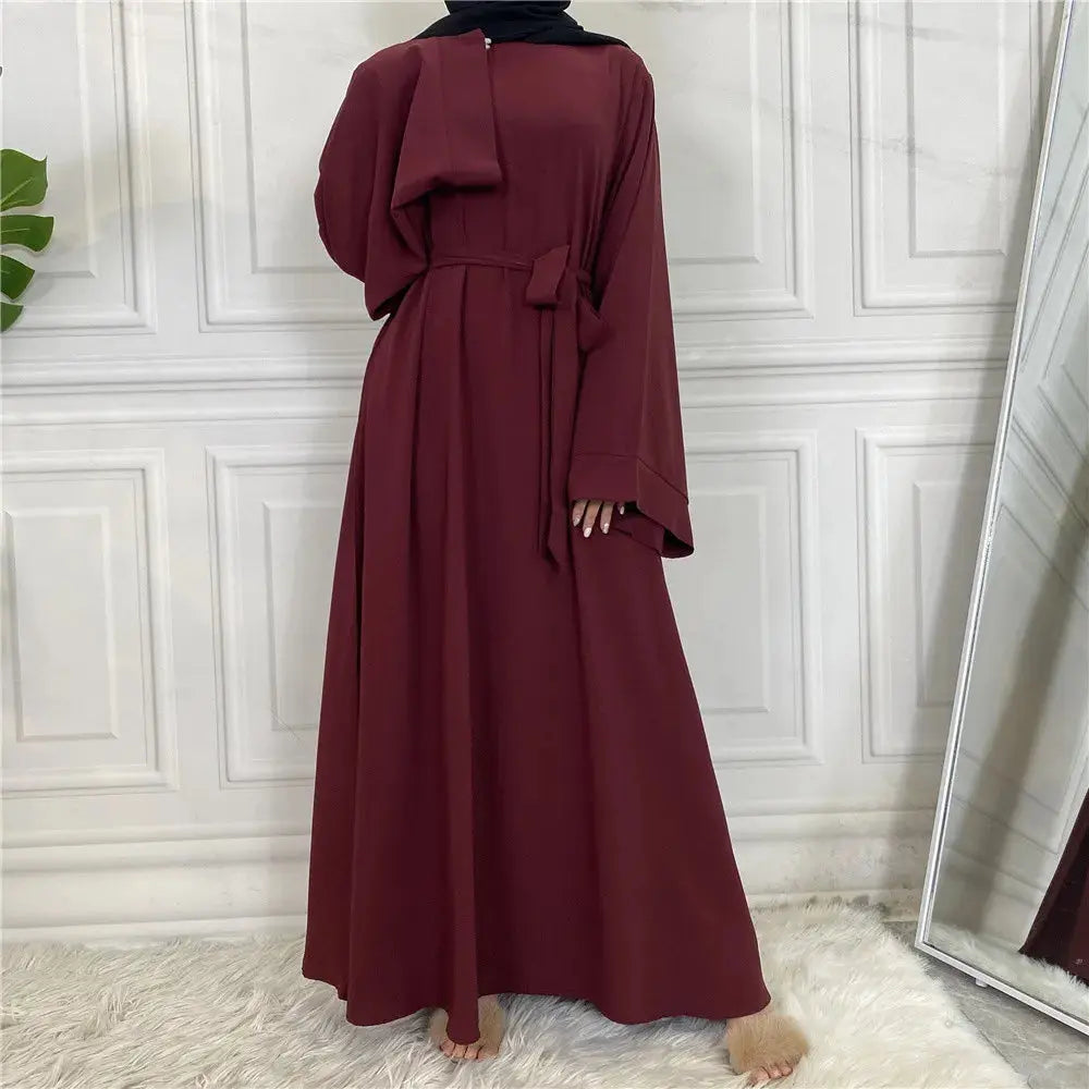 Modest Abaya Ramadan Musulman De Mode Maxi Robe Turkey Kaftan Islamic Clothing Muslim For Women Hijab Dress Caftan Vestidos - haalish