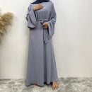 Modest Abaya Ramadan Musulman De Mode Maxi Robe Turkey Kaftan Islamic Clothing Muslim For Women Hijab Dress Caftan Vestidos - haalish