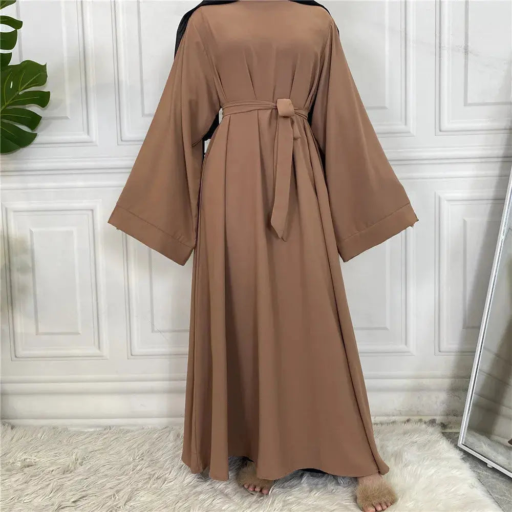 Modest Abaya Ramadan Musulman De Mode Maxi Robe Turkey Kaftan Islamic Clothing Muslim For Women Hijab Dress Caftan Vestidos - haalish