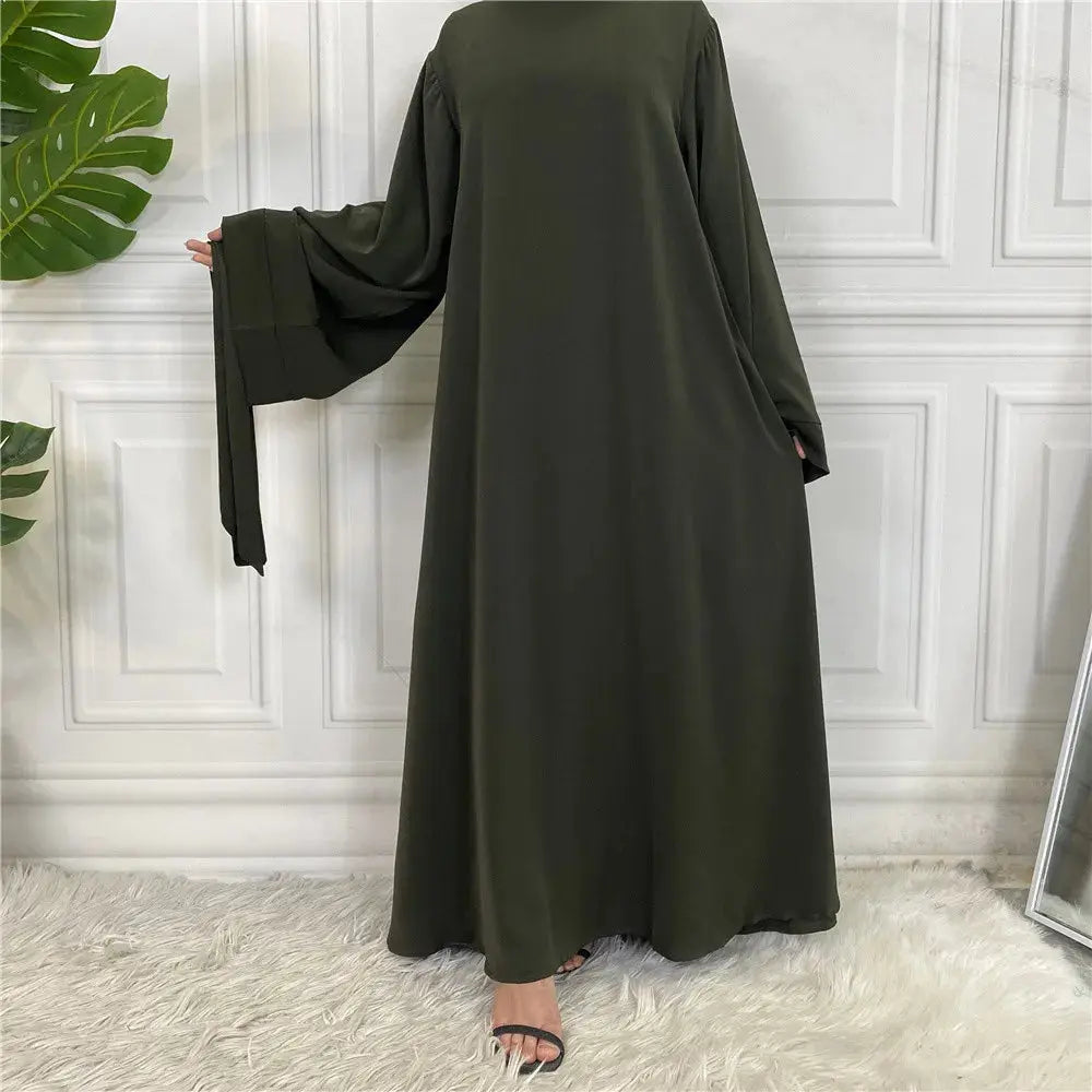 Modest Abaya Ramadan Musulman De Mode Maxi Robe Turkey Kaftan Islamic Clothing Muslim For Women Hijab Dress Caftan Vestidos - haalish