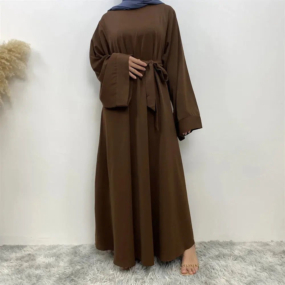 Modest Abaya Ramadan Musulman De Mode Maxi Robe Turkey Kaftan Islamic Clothing Muslim For Women Hijab Dress Caftan Vestidos - haalish