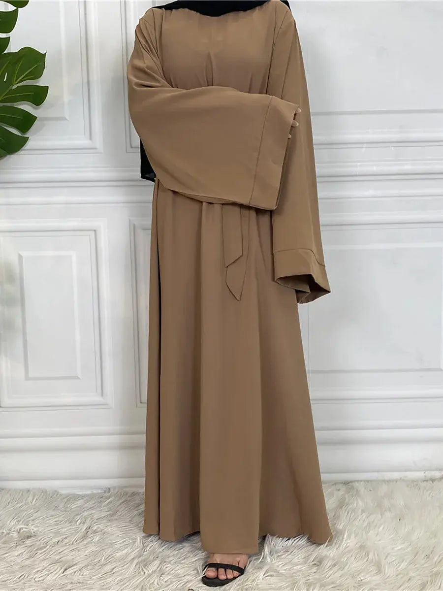 Modest Abaya Ramadan Musulman De Mode Maxi Robe Turkey Kaftan Islamic Clothing Muslim For Women Hijab Dress Caftan Vestidos