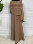 Modest Abaya Ramadan Musulman De Mode Maxi Robe Turkey Kaftan Islamic Clothing Muslim For Women Hijab Dress Caftan Vestidos - haalish