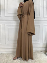 Modest Abaya Ramadan Musulman De Mode Maxi Robe Turkey Kaftan Islamic Clothing Muslim For Women Hijab Dress Caftan Vestidos