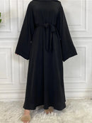 Modest Abaya Ramadan Musulman De Mode Maxi Robe Turkey Kaftan Islamic Clothing Muslim For Women Hijab Dress Caftan Vestidos - haalish