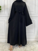 Modest Abaya Ramadan Musulman De Mode Maxi Robe Turkey Kaftan Islamic Clothing Muslim For Women Hijab Dress Caftan Vestidos - haalish