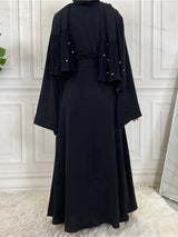 Modest Abaya Ramadan Musulman De Mode Maxi Robe Turkey Kaftan Islamic Clothing Muslim For Women Hijab Dress Caftan Vestidos