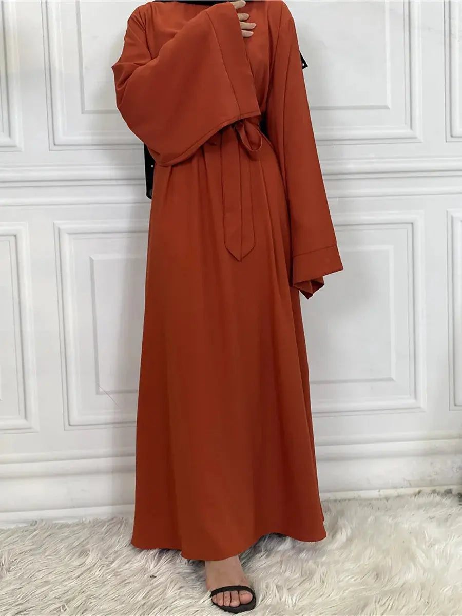 Modest Abaya Ramadan Musulman De Mode Maxi Robe Turkey Kaftan Islamic Clothing Muslim For Women Hijab Dress Caftan Vestidos - haalish