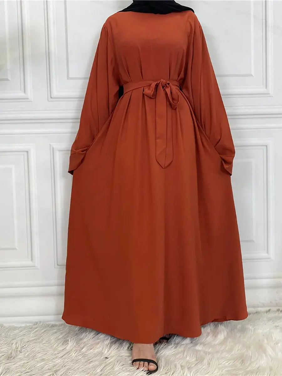 Modest Abaya Ramadan Musulman De Mode Maxi Robe Turkey Kaftan Islamic Clothing Muslim For Women Hijab Dress Caftan Vestidos - haalish