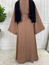 Modest Abaya Ramadan Musulman De Mode Maxi Robe Turkey Kaftan Islamic Clothing Muslim For Women Hijab Dress Caftan Vestidos