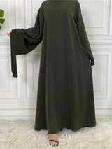 Modest Abaya Ramadan Musulman De Mode Maxi Robe Turkey Kaftan Islamic Clothing Muslim For Women Hijab Dress Caftan Vestidos