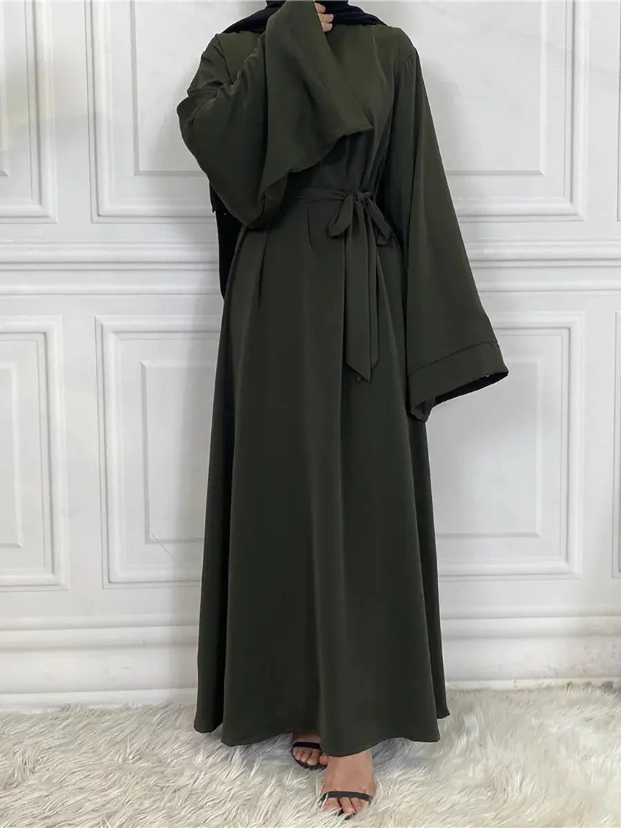 Modest Abaya Ramadan Musulman De Mode Maxi Robe Turkey Kaftan Islamic Clothing Muslim For Women Hijab Dress Caftan Vestidos - haalish