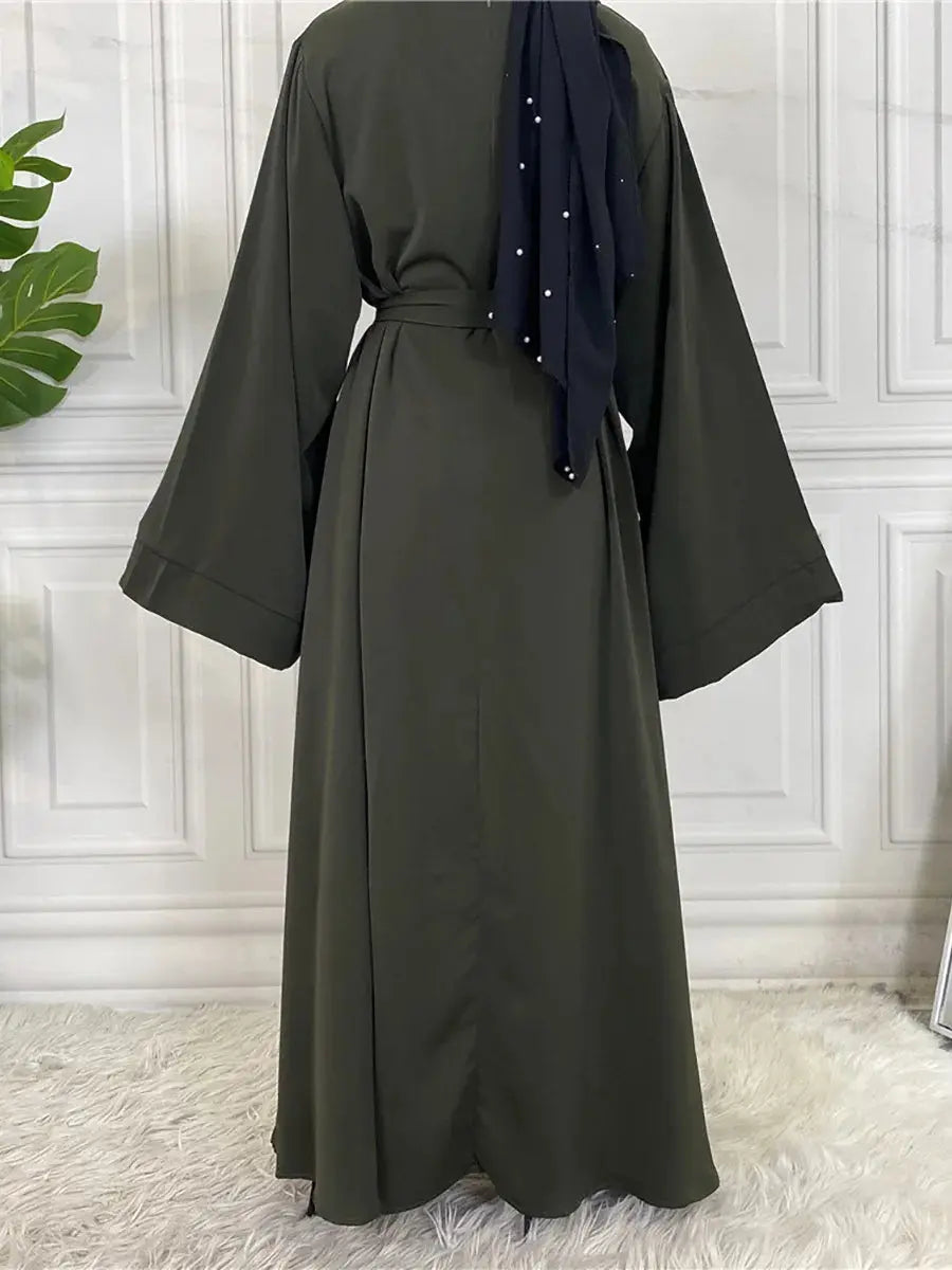 Modest Abaya Ramadan Musulman De Mode Maxi Robe Turkey Kaftan Islamic Clothing Muslim For Women Hijab Dress Caftan Vestidos