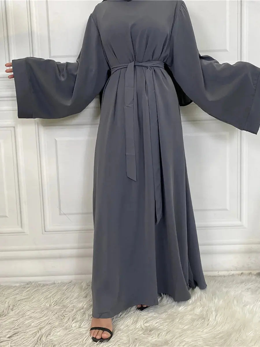 Modest Abaya Ramadan Musulman De Mode Maxi Robe Turkey Kaftan Islamic Clothing Muslim For Women Hijab Dress Caftan Vestidos