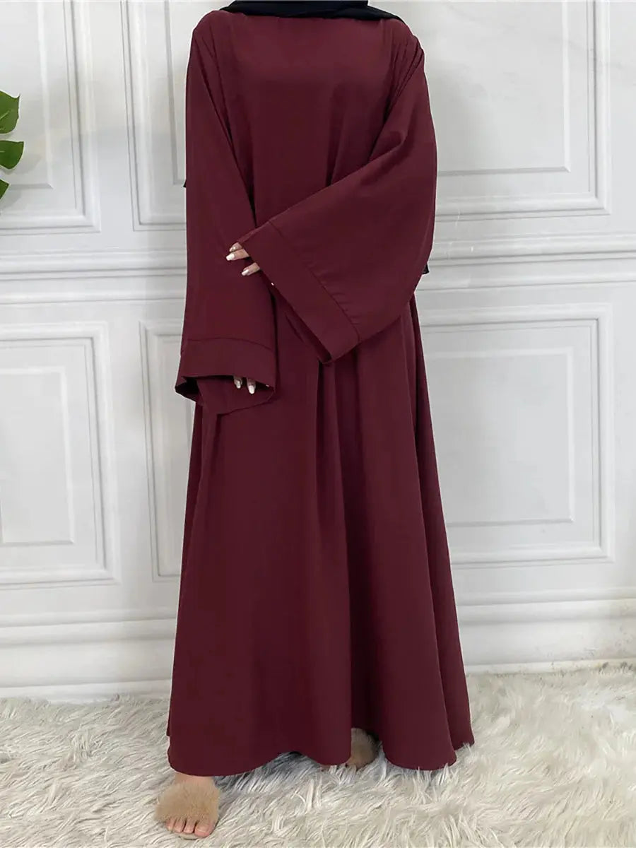 Modest Abaya Ramadan Musulman De Mode Maxi Robe Turkey Kaftan Islamic Clothing Muslim For Women Hijab Dress Caftan Vestidos