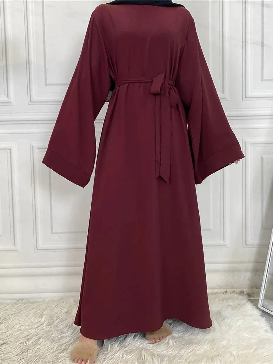 Modest Abaya Ramadan Musulman De Mode Maxi Robe Turkey Kaftan Islamic Clothing Muslim For Women Hijab Dress Caftan Vestidos