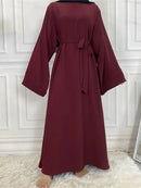 Modest Abaya Ramadan Musulman De Mode Maxi Robe Turkey Kaftan Islamic Clothing Muslim For Women Hijab Dress Caftan Vestidos - haalish